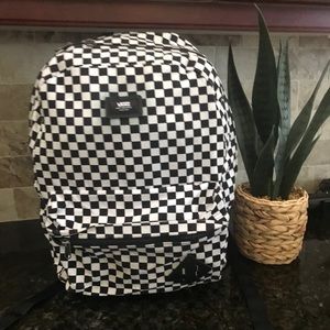 Vans off the wall checkered backpack